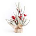 Miniatyrbild 1 av 5: Tabletop Artificial Pine Branches & Pinecones Holiday