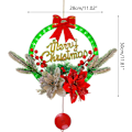 Miniatyrbild 3 av 5: Christmas Wreath for Front Door Tree Hanging Ornament with