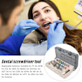 Miniatyrbild 6 av 8: Färgglatt protetiskt kit för universella implantsystem, justerbar momentnyckel med autoklaverbara rostfria stålkomponenter