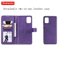 Miniatyrbild 4 av 5: Samsung Galaxy A51 - 2in1 Magnet Skal / Plånboksfodral - Lila Purple Lila