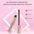 Miniatyrbild 4 av 5: Galaxy Mascara 4D Silk Fibres Fransar Tjocka Förlängning bästa Wate
