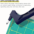 Miniatyrbild 2 av 5: 360 graders skärverktyg - Gyro-Cut Craft Cutter Precision Art Kn