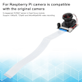 Miniatyrbild 4 av 7: Kameramodul RPI Kamera IR CUT &#8209;175° för Raspberry Pi med Ljuskänsligt Infrarött Ljus