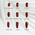 Miniatyrbild 2 av 5: Joefnel Press on Nails  Europeiska falska naglar Press on Nails UV