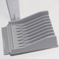 Miniatyrbild 5 av 8: Frisör Hårting Böjd Positionering Kam Styling Hårklippare C Gray onesize