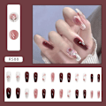 Miniatyrbild 1 av 5: Joefnel Press on Nails  Europeiska falska naglar Press on Nails UV