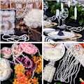 Miniatyrbild 5 av 5: Craft String Pearls, Faux Pearl Garland Spool Roll Strand
