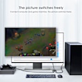 Miniatyrbild 1 av 2: Geva HDMI En in Två Switch Två in En Ut /En in Två ut 4K Högupplöst Tvåvägs Switch HDMI Distributör