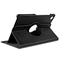 Miniatyrbild 4 av 7: Samsung Tab A9+ 360° Litchi Roterbart Fodral – Svart Skydd