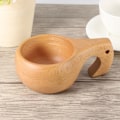 Miniatyrbild 4 av 8: Handgjorda bokträkoppar Kuksa Kaffe Te Kopp Elefant Vatten