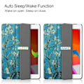 Miniatyrbild 3 av 8: Apple iPad 10.2 2021/2020/2019 Slim fit tri-fold fodral - Flower multifärg
