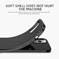 Miniatyrbild 2 av 7: IPAKY Carbon Fiber Skal iPhone 12 Pro Max - Svart