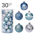 Miniatyrbild 4 av 5: 60mmDelicate Color Theme & Glittering Christmas Tree Pendants