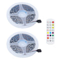 Miniatyrbild 8 av 8: LED-remsa 5050SMD RGB färgskiftande replampor