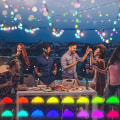 Miniatyrbild 7 av 7: LED String Lights - 16 Color Changing 50 LED Globe Balls Indoor