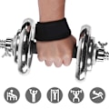 Miniatyrbild 5 av 8: Träningshandledsband, slitstark lyftrem, andningsbart bekvämt fitnessgreppband, elastisk dämpning, lätta kompakta gymtillbehör
