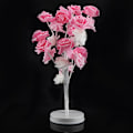 Miniatyrbild 8 av 8: 24LED bordslampa vacker romantisk ros blomma träd dekor