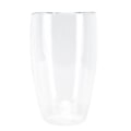 Miniatyrbild 3 av 8: 2-lagers transparent mjölk mugg cylindrisk värmebeständig kaffe
