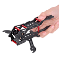 Miniatyrbild 1 av 8: CNC Kolfiberdrönarram, Högkvalitativ Quadcopter-struktur för FPV-racing, Lättviktsdesign Säkerställer Hållbarhet Och Estetiskt Tilltalande I