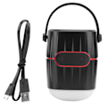 Miniatyrbild 1 av 8: USB-laddningsbar vattentät LED-campinglampa Bluetooth