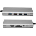 Miniatyrbild 6 av 8: Multiportadapter, din nyckel till sömlös HDMI-skärmintegration, utmärkt dataöverföring och enkel Plug and Play