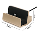 Miniatyrbild 5 av 7: 2036 Mobiltelefonladdningsdockningsfäste - Apple Guld