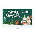 Miniatyrbild 2 av 5: Christmas background banner, 100D polyester cloth scene