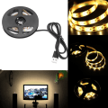 Miniatyrbild 3 av 8: Led-TV-bakgrundsbelysning med USB-hylljus TV-bakgrundsbelysningsremsa