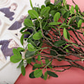 Miniatyrbild 5 av 8: 8 st konstgjorda blommor heminredning nålblomma hem