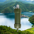 Miniatyrbild 5 av 7: Vattenfiltreringssystem för överlevnadsutrustning, 0,01 mikron ultrafiltrering, hög precision & snabbt flöde för utomhusaktiviteter