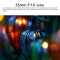 Miniatyrbild 4 av 8: NEWYI 35MM F1.6 för M4/3-fattning Stor Bländare Objektiv för GH3/GH4/Olympus E‑M5 Mark II Kamerahus