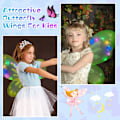 Miniatyrbild 5 av 5: LED Dress Up Wings Flashing Angel Wings Light Up Butterfly