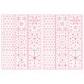 Miniatyrbild 1 av 5: 2 Sets Multi-color Static Snowflake Window Glass Stickers
