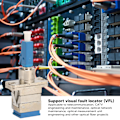 Miniatyrbild 6 av 8: Fiberoptisk adapter för optiska mätenheter, låg dämpningskoppling med keramisk hylsa för förbättrad optisk signalöverföring