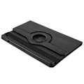 Miniatyrbild 5 av 7: Samsung Tab A9+ 360° Litchi Roterbart Fodral – Svart Skydd