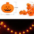 Miniatyrbild 5 av 8: Halloween Decor Pumpkin String Lights, Solar String Light,6m 30
