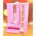 Miniatyrbild 2 av 8: Dockhuskläder Organizer Mini Princess Möbler Garderob
