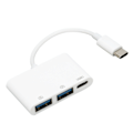 Miniatyrbild 1 av 7: Effektiv Adapter för iPhone iPad, Multifunktionell OTG-Hubb med Höghastighetsöverföring, 3 i 1 USB-HUBB för Snabb Dataöverföring och Varierad Lagring