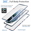 Miniatyrbild 4 av 9: Samsung S21 Plus Heltäckande Premium Skal Glassback V4 Svart
