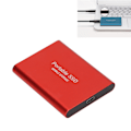 Miniatyrbild 1 av 8: Extern SSD Tålig Slitstark USB3.1 Överföring Kompakt Portabel Bekväm Praktisk Enhet för Win10 för IOS Röd 4TB