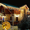 Miniatyrbild 5 av 6: 32.8ft 400 LED Icicle String Lights, 8 Modes Waterproof Icicle