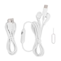 Miniatyrbild 6 av 6: MIQOO Nowo6pro 6,7 tums skärm Dubbla SIM-kort Dubbel Standby 6+64G Mobiltelefon Quad Core Smartphone Svart för Android 100‑240V
