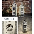 Miniatyrbild 5 av 8: Ramadan LED-smideslykta Eid vindlykta för sovrum