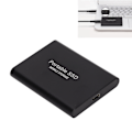 Miniatyrbild 1 av 8: Extern SSD Tålig Slitstark USB3.1 Överföring Kompakt Portabel Bekväm Praktisk Enhet för Win10 för IOS Svart 4TB