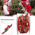Miniatyrbild 4 av 5: Ribbon and String Christmas Ribbon Wired for Home Decoration