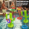 Miniatyrbild 5 av 5: Inflatable Cactus Ring Toss Game Set Target Toss Floating