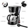 Miniatyrbild 6 av 8: 220V Elektrisk Kaffebryggare Maskin Hushåll Helt Automatisk