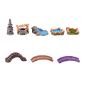Miniatyrbild 6 av 8: DIY Miniatyrlandskap Mini Pool Fairy Tale Garden Lawn