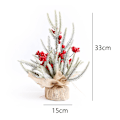 Miniatyrbild 2 av 5: Tabletop Artificial Pine Branches & Pinecones Holiday