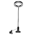 Miniatyrbild 4 av 8: LED-bordslampa USB-driven klämma skrivbordslampa 3 färger steglös dimning justerbar nattläsningslampa för sovrum
